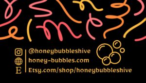 Honey Bubbles Business Card